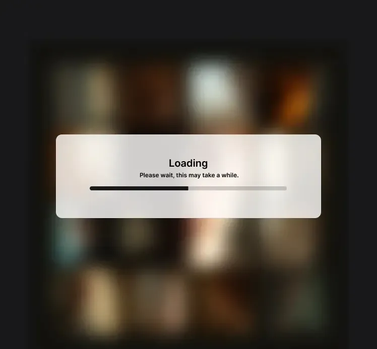 loading screen